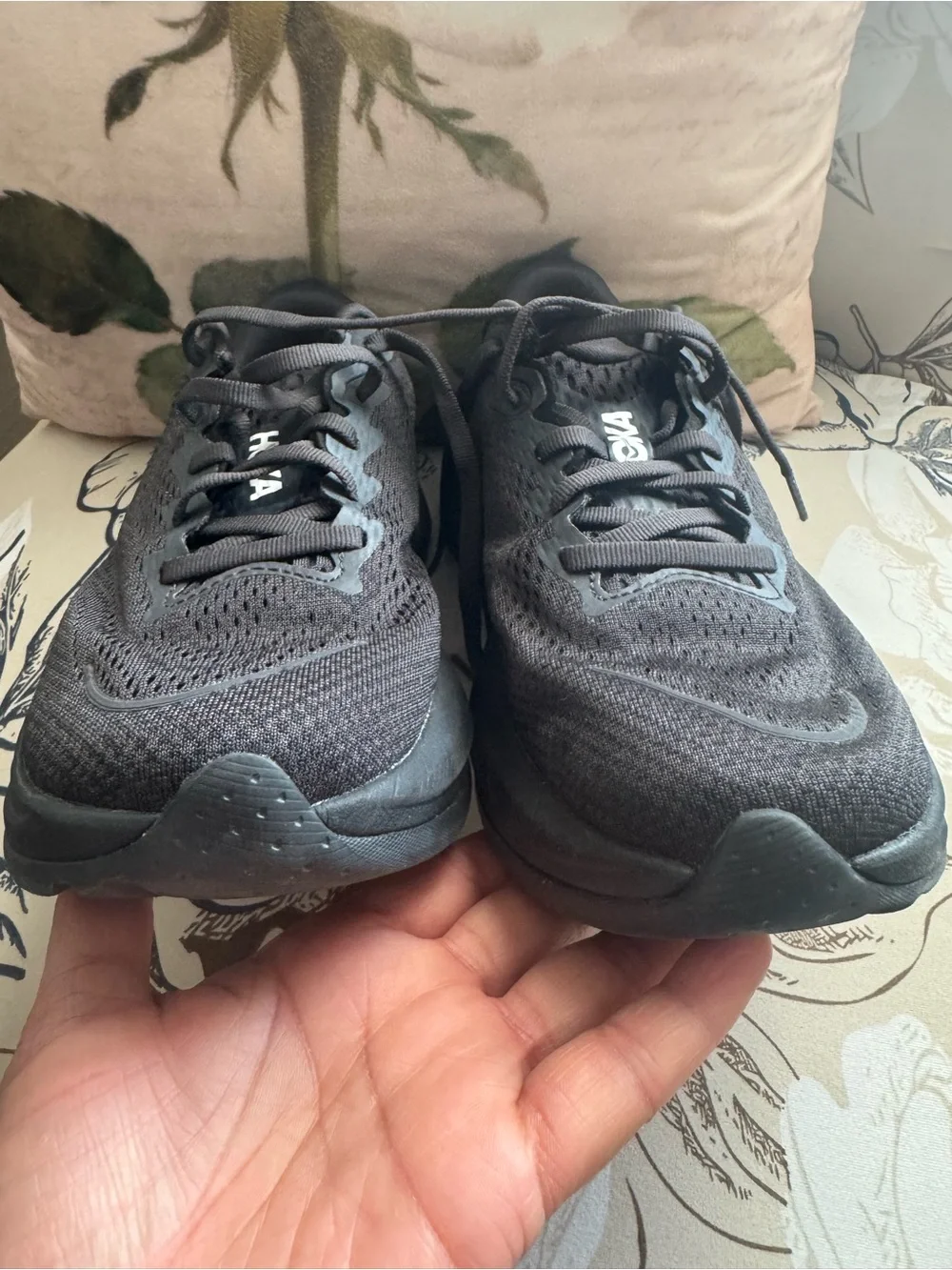 Hoka One One Black Athletic Running Shoes